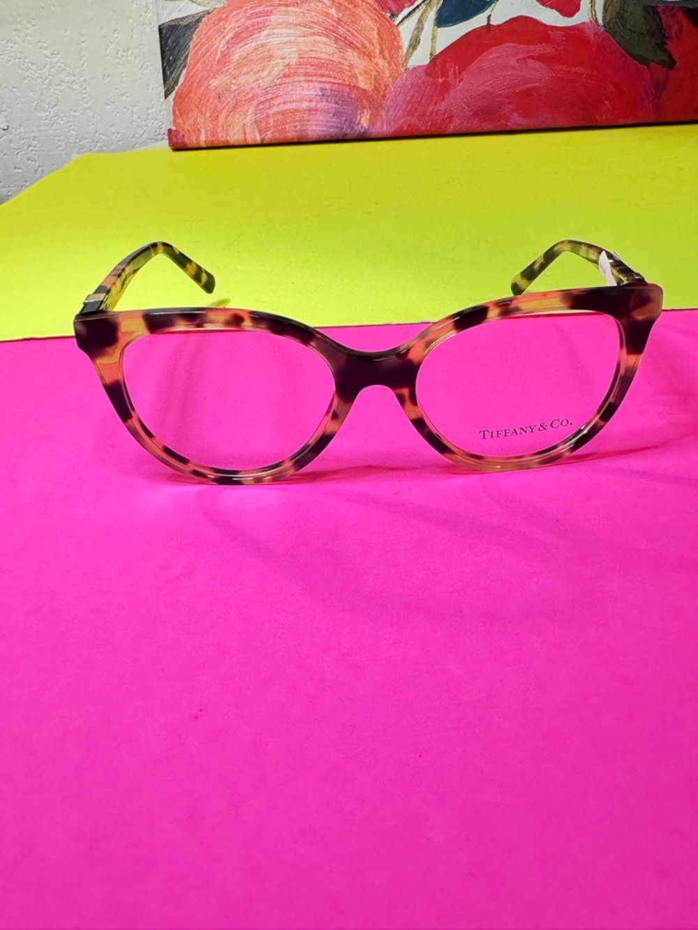 Tiffany & Co. Women's Tortoiseshell Fashion Glasses - Brown - Picture 4 of 13